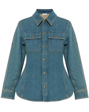 Burberry Denim Shirts - Blue