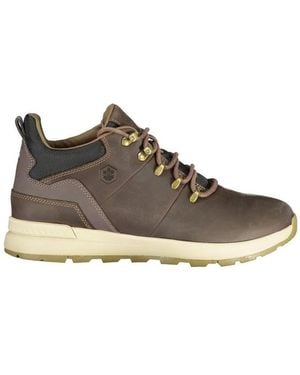 Lumberjack Lace-Up Boots - Brown
