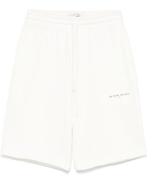 ih nom uh nit Casual Shorts - White