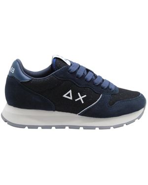 Sun 68 Schoenen ,Blauw ,Obrenoes Sneaker