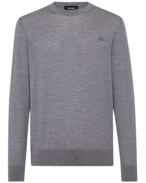 DSquared² Round-Neck Knitwear - Grey