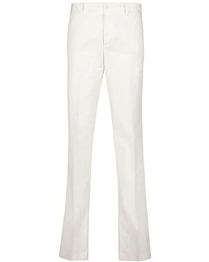 Boglioli Wide Trousers - White