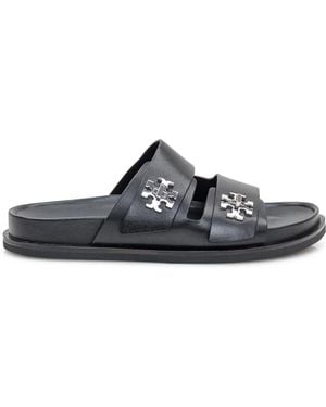 Tory Burch Sliders - Zwart