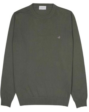 Brooksfield Truien & Vesten ,Groen ,Groene Sweaters Voor Mannen