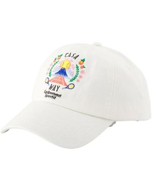 CASABLANCA Caps - White