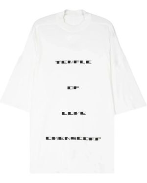 Rick Owens T-Shirts - Blanco