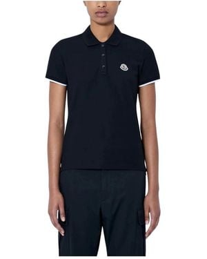 Moncler Ss Polo - Schwarz