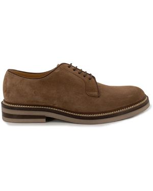 Brunello Cucinelli Laced Shoes - Brown