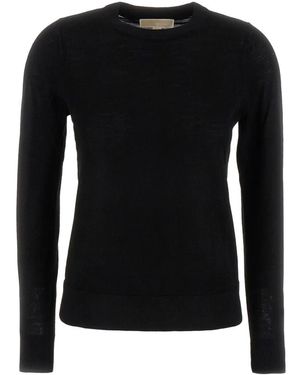Michael Kors Round-Neck Knitwear - Negro