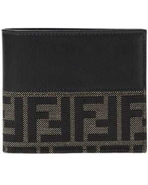 Fendi Accessoires ,Zwart ,H26 Portemonnee