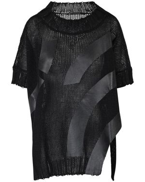 Pierantoniogaspari Round-Neck Knitwear - Nero