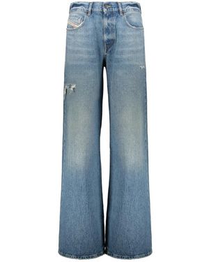 DIESEL Jeans ,Blauw ,Katoen Flared Jeans