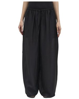 Entire studios Wide Trousers - Black