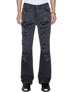 Ksubi Wide Jeans - Bleu