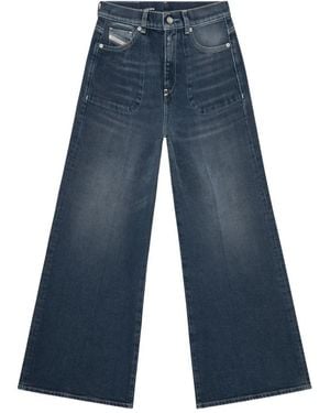 DIESEL Jeans ,Blauw ,Wide Jeans