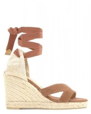 Castañer Bailey Wedge - Mettallic