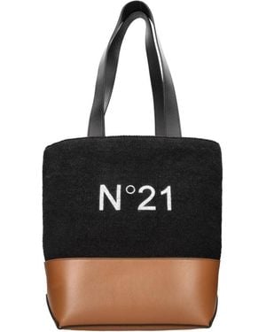 N°21 Shopping Bags - Black