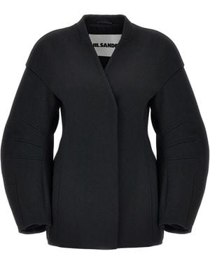 Jil Sander Light Jackets - Black
