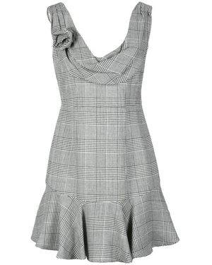 Alessandra Rich Short Dresses - Grey