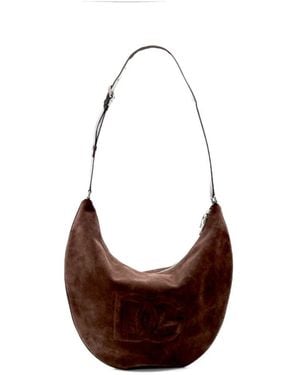 Dolce & Gabbana Mezzaluna Schultertasche - Lila