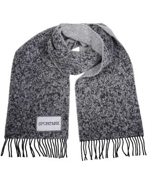 Sportmax Liriche Sjaal - Grijs