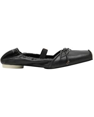 MM6 by Maison Margiela Ballerina Shoes - Black