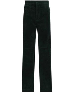 Ralph Lauren Broeken ,Groen ,Katoen Flare Pant - Zwart