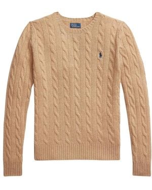 Polo Ralph Lauren Round-Neck Knitwear - Natural