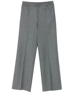 Berwich Straight Trousers - Gris