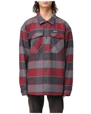 Patagonia Klassische Karierte Hemdjacke - Rot