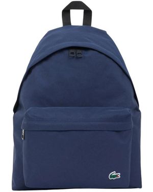 Lacoste Casual Croc Rucksack - Blau