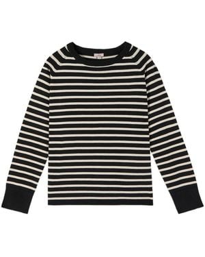 Oltre Round-Neck Knitwear - Negro