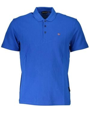Napapijri Polo Shirts - Blue