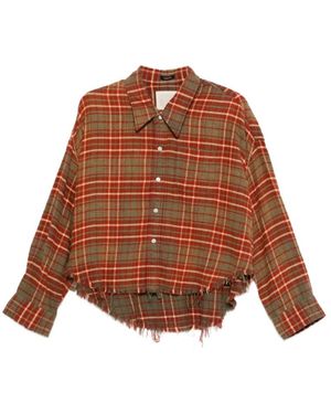 R13 Shirts - Brown