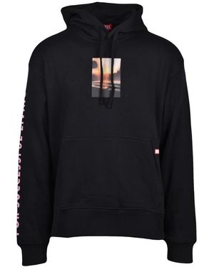 DIESEL Hoodies - Black