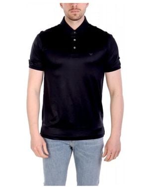 Emporio Armani Polo Shirts - Black