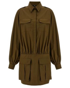 7 For All Mankind Shirt Dresses - Verde