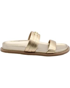 Michael Kors Sliders - White