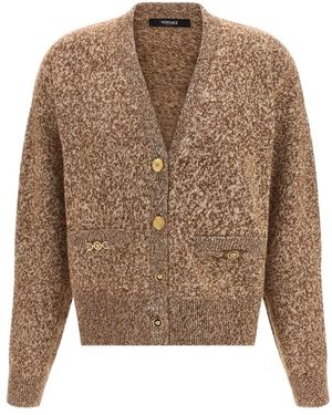 Versace Cardigans - Brown