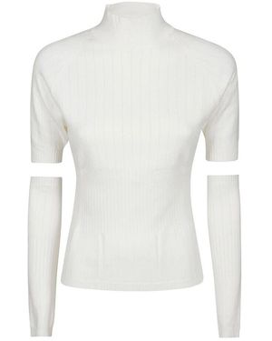 hinnominate Gemütlicher turtle neck sweater,gemütlicher turtle neck pullover - Weiß