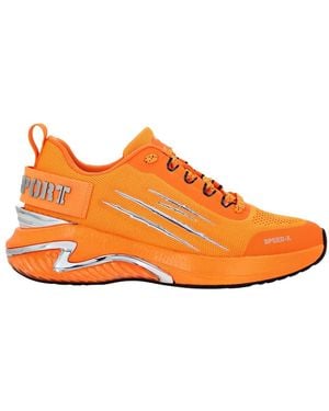 Philipp Plein Running Shoes - Naranja