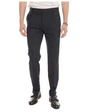 BERWICK 1707 Suit Trousers - Black
