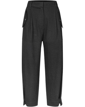 Masai Cropped Trousers - Negro