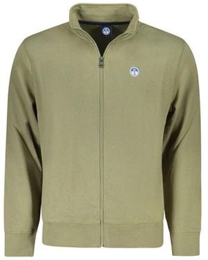 North Sails Sweatshirt Mit Durchgehendem Reißverschluss - Grün