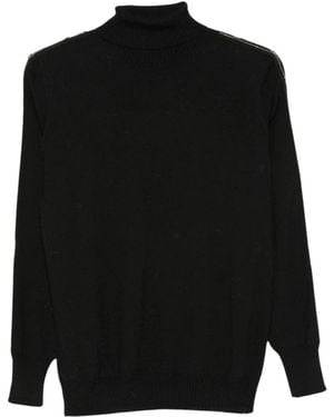 D.exterior Turtlenecks - Negro