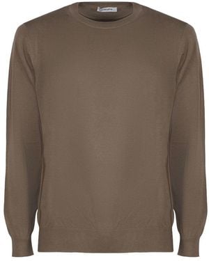 Kangra Round-Neck Knitwear - Brown