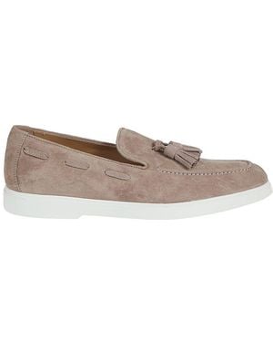 Baldinini Bequeme Slip-On Loafers Schuhe - Grau