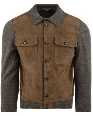 The Jack Leathers Bomber Jackets - Green