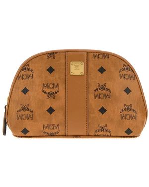 MCM Toilet Bags - Marrone