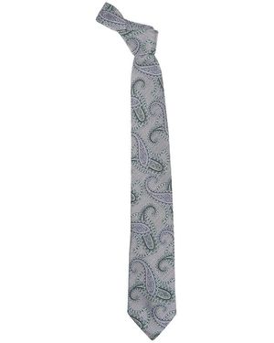 Etro Paisley-Muster Krawatte - Grau
